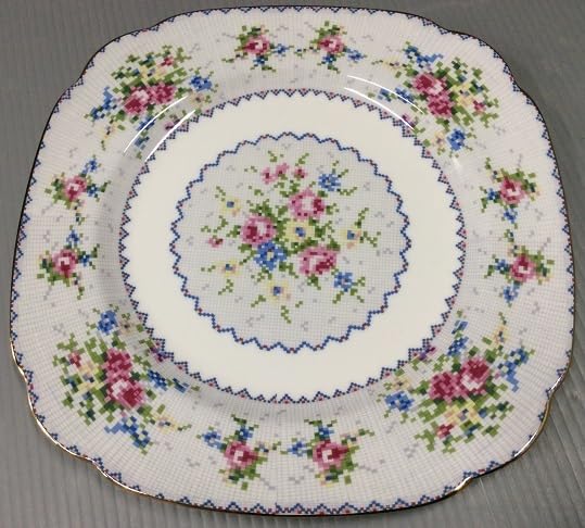 Amazon.co.jp: 箱付き/ロイヤルアルバート プチポワン スクエア